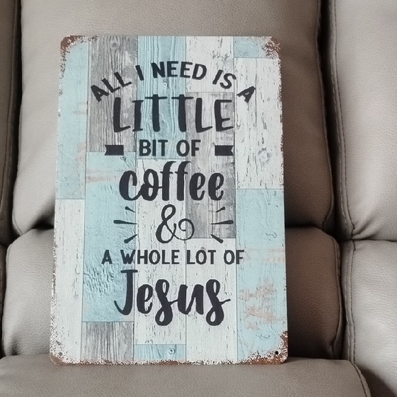 Rustic Coffee Sign - Picture 1 of 4